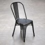 Black Mesh Metal Chair