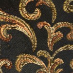 Black and Gold JSD5001-5 Fabric