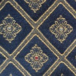 Blue and Gold (2) SF14-3 Fabric